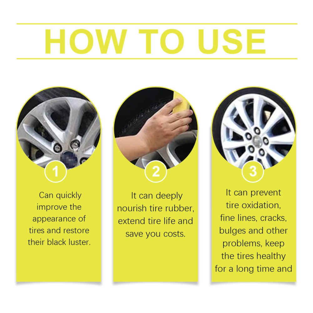 tire maintenance coating paste tire coating decontinat