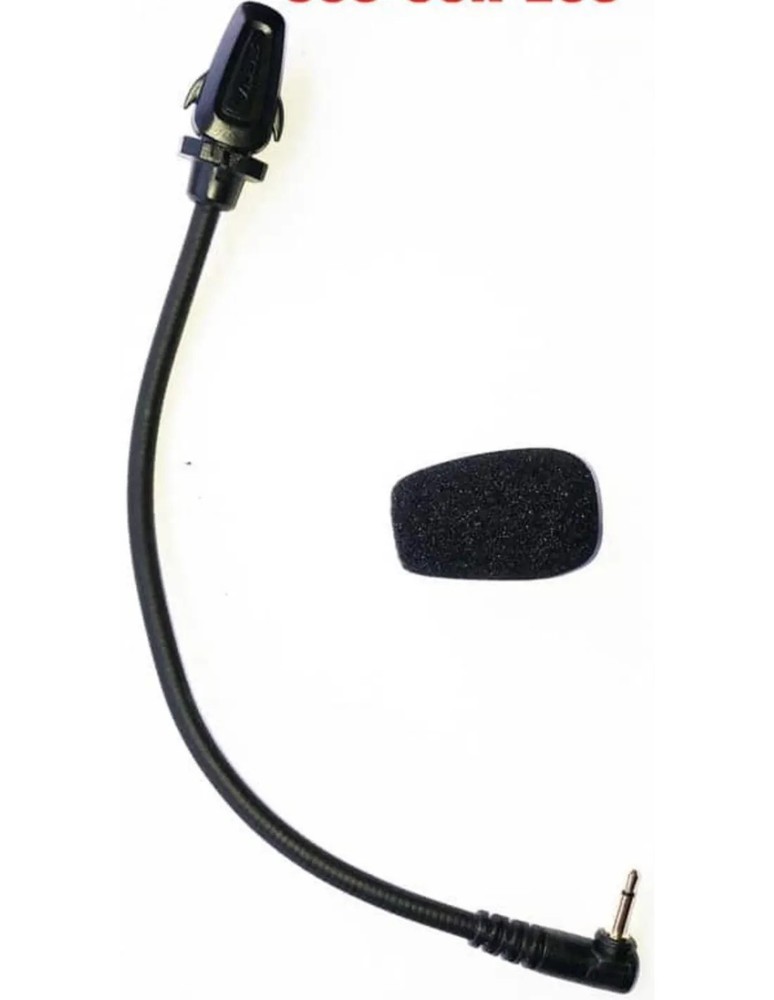 Semi-rigid microphone for JET Sena 30K helmet