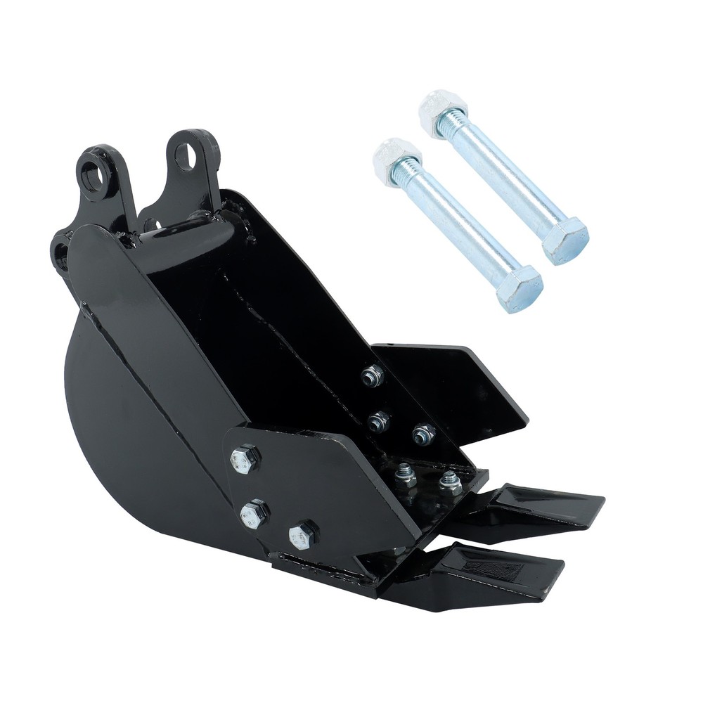 200mm Narrow Bucket Accessory for Mini Excavators Small Digger Attachment