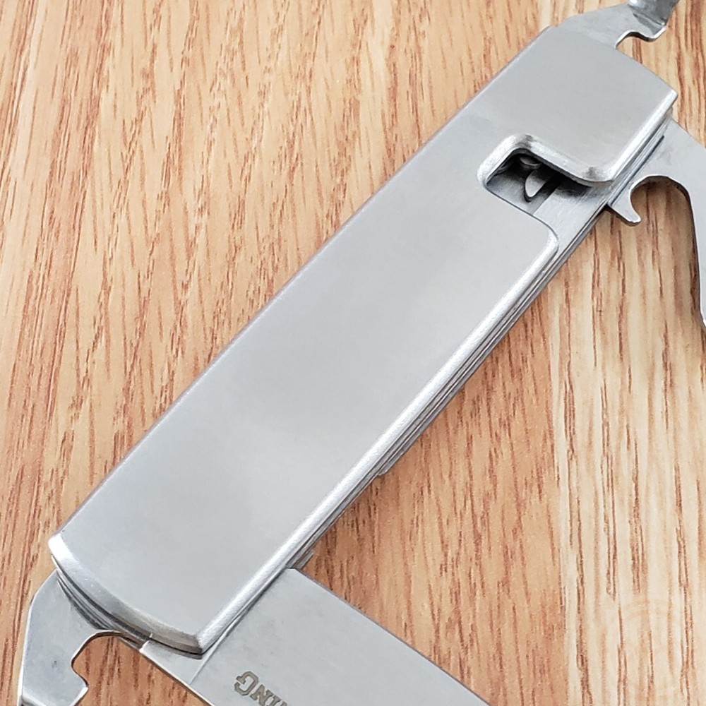 Browning Camping Knife Stainless Handle Blade Fork Spoon Bottle/Can Openers