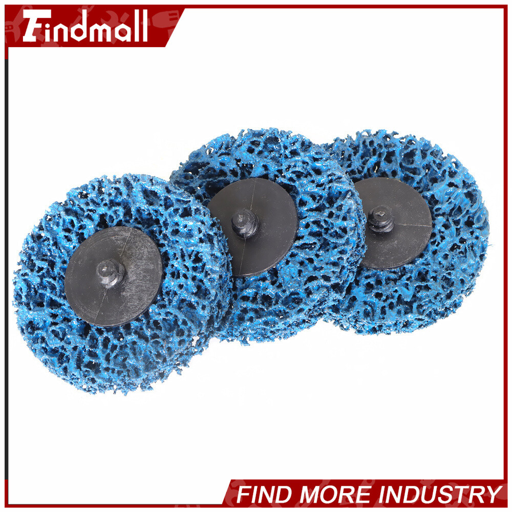Findmall 25 Pack 3" Quick Change Easy Strip & Clean Discs Fits For Paint Rust