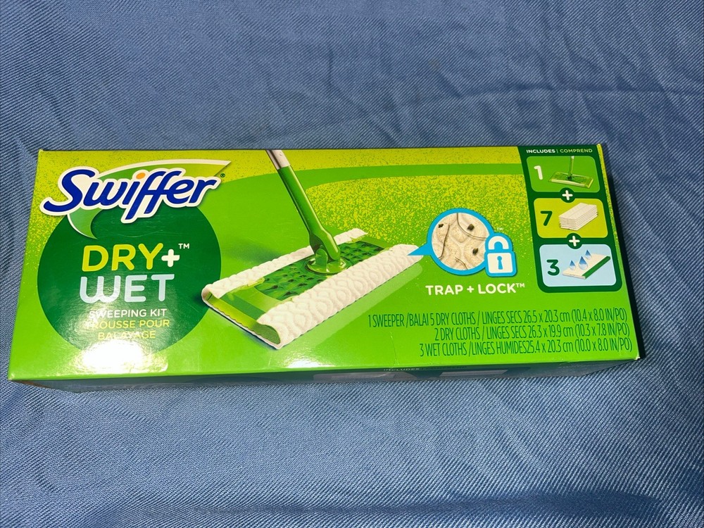 Swiffer MOP,Dry/Wet,Starter KIT NOS