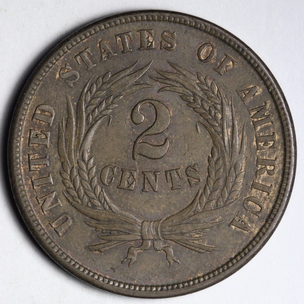 1864/1864 Two Cent Piece BU *UNCIRCULATED* MS E171 JICIJ