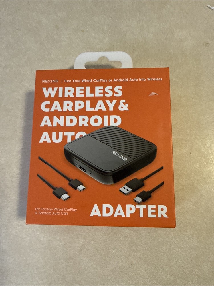 Bluetooth CarPlay Android Auto Adapter Rexing Cpw-22