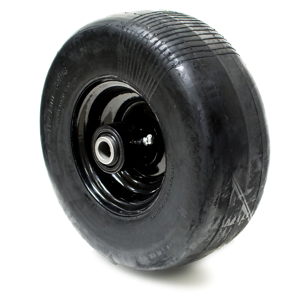 (2) Front Solid Puncture Proof Tire Assembly 11x4x5 for Wright Stander 72460026