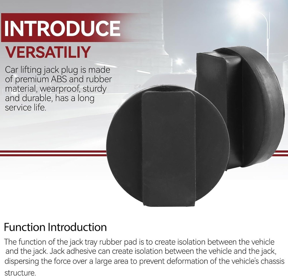 4X Rubber Jacking Jack Pad Lift Adaptor FOR BMW E46 E82 E87 E88 E90 E91 E92