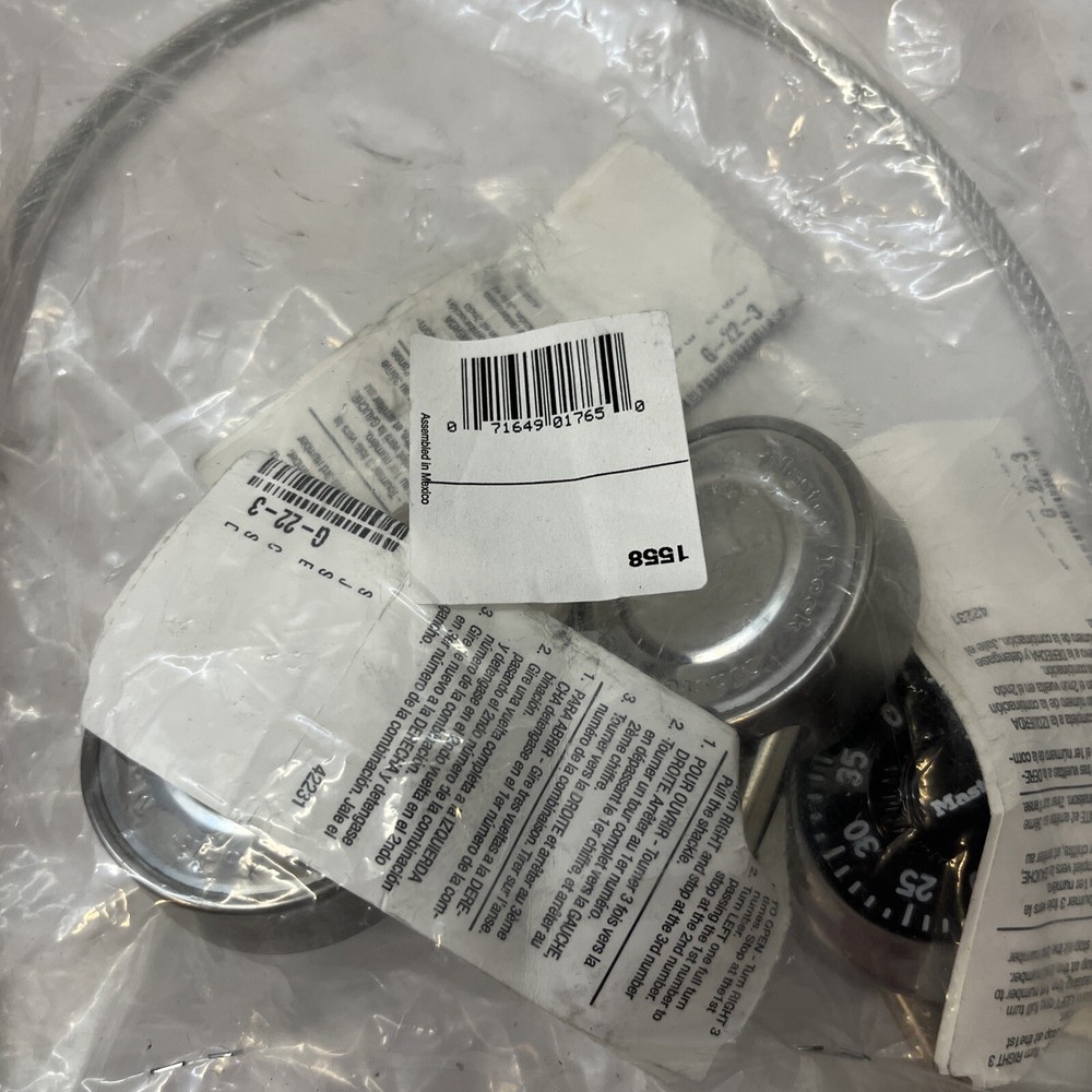 Master Lock 1558