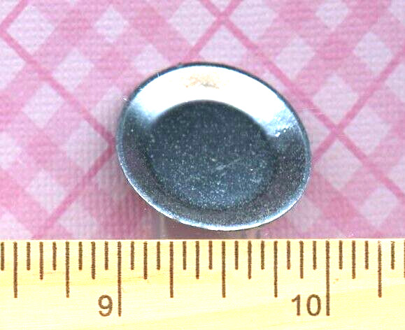 Dollhouse Miniature Metal Pie Pan