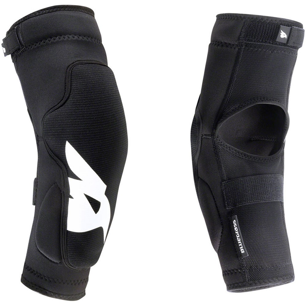 Bluegrass Solid Elbow Pads - Black, Medium Two-Layer Protection