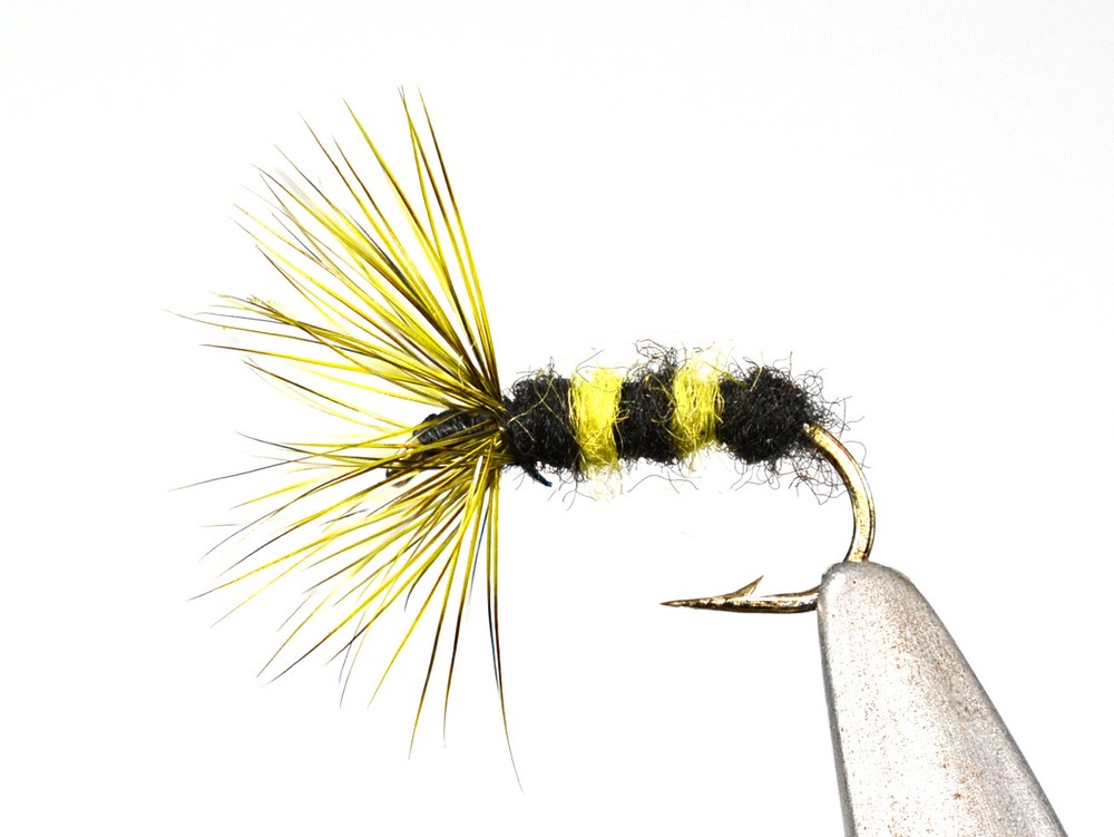 6ct Tenkara Flies - Hachi Kebari pattern Hook #12
