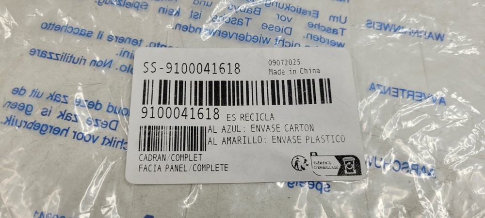 All-Clad Slow Cooker Facia Panel Display Timer SS-9100041618 NEW