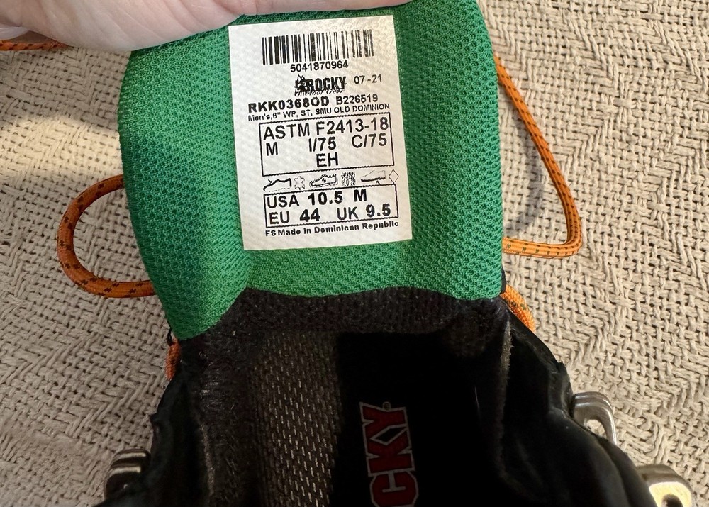 Rocky Steel Toe Work Boots