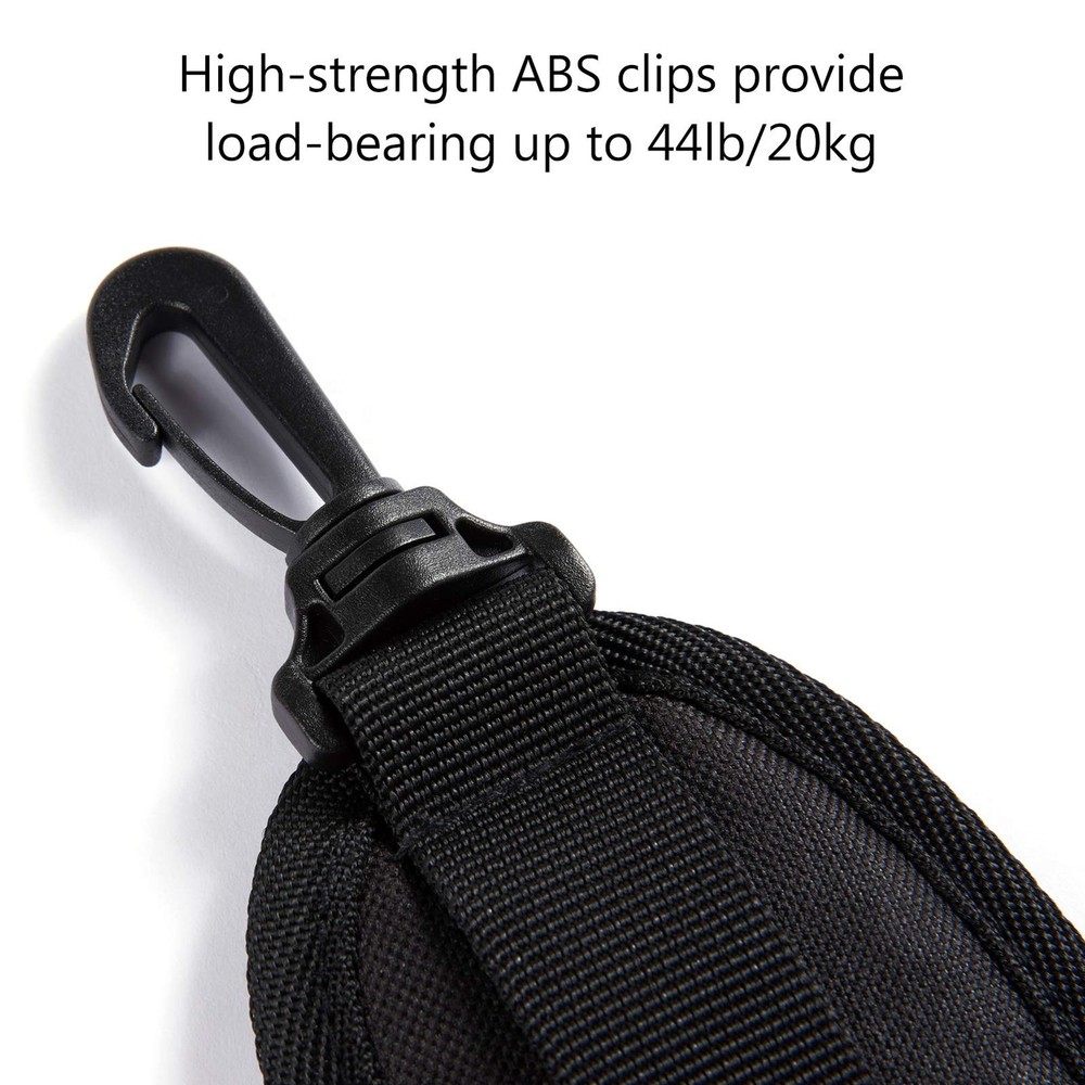 Bassdash Backpack Straps Replacement Adjustable Padded Shoulder Straps for Ba...