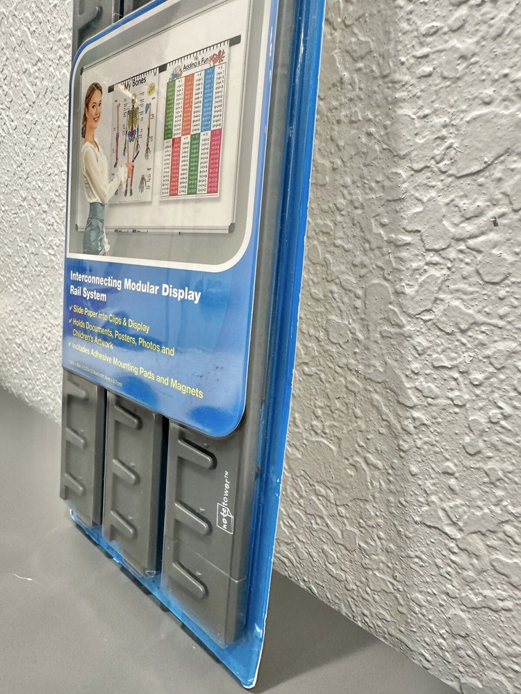 NoteTower 36” Display Rail interconnecting Modular Display Rail System.