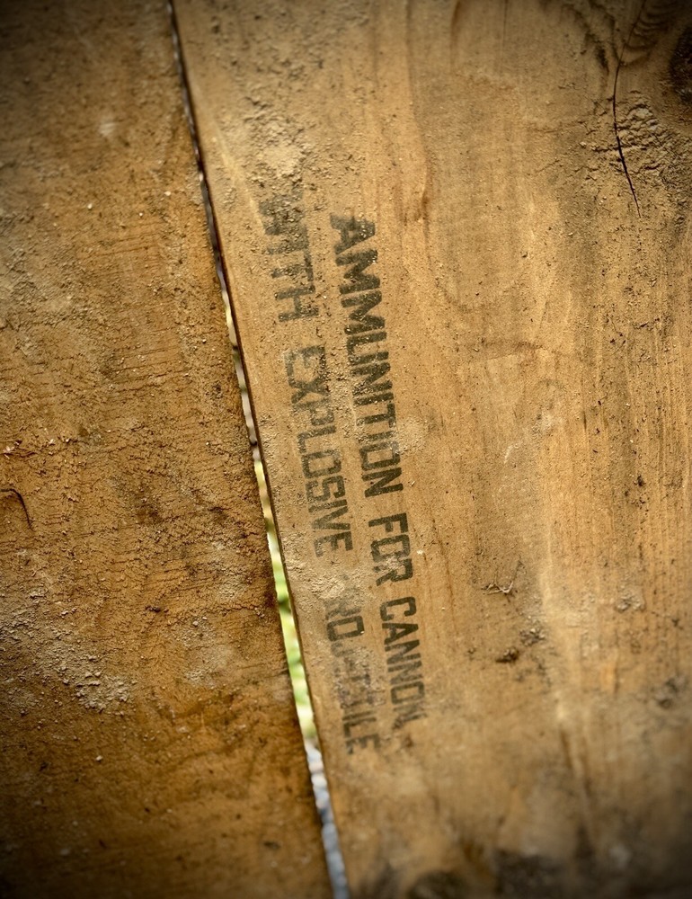 Large Wooden Ammo Crate