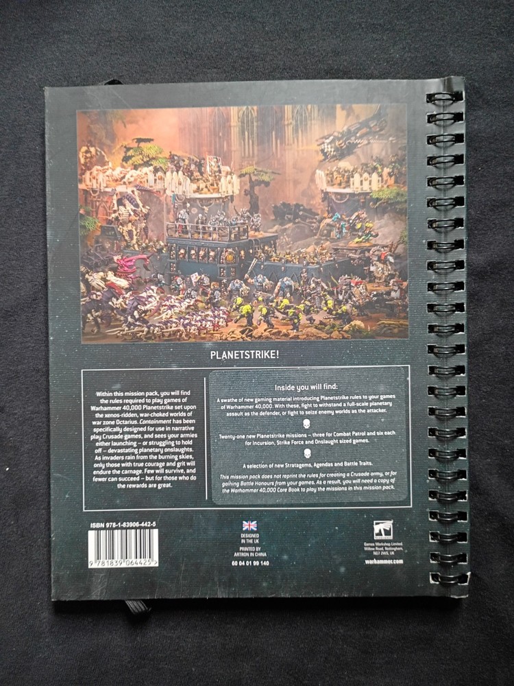 Warhammer 40K Crusade Containment Mission Pack