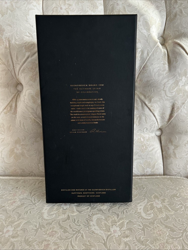 Glenfiddich Grand Cru Aged 23 Years Empty Box Only