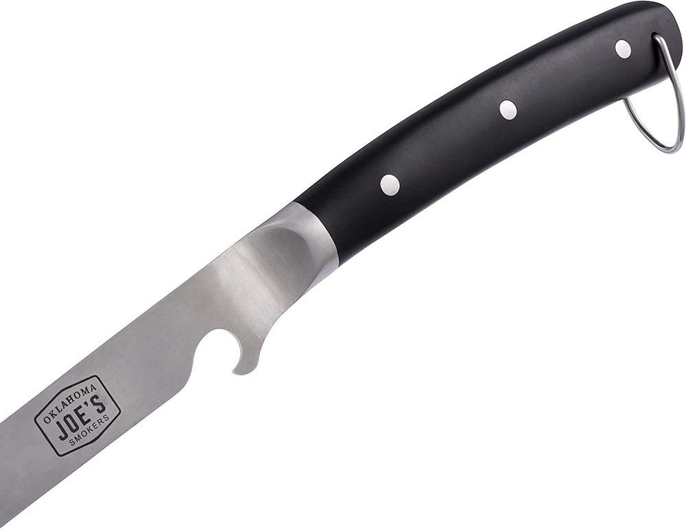 Oklahoma Joe's Blacksmith Rake & Brush - Grill & Firebox Cleaner
