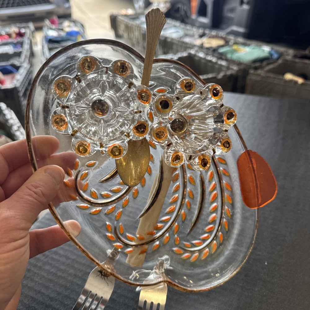 Owl Glass Art