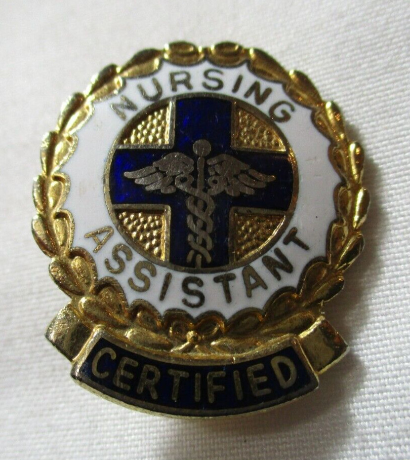 1977 Certified Nursing Assistant Lapel Pin RNA