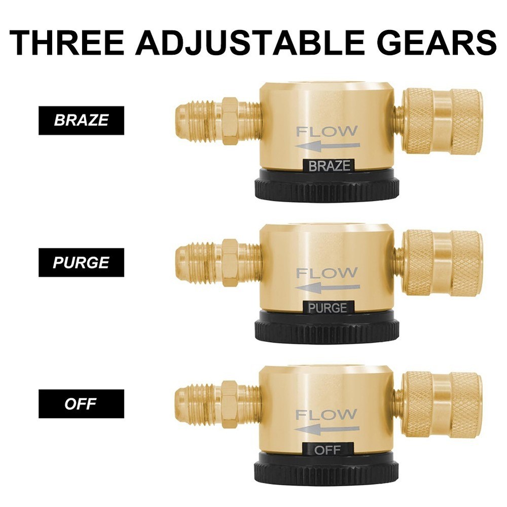 Easy To Use Adjustable PSI Regulator 3-Mode Dial Operation Compact Design