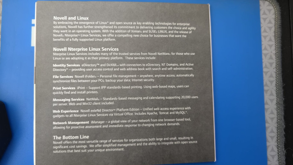 Novell SUSE Linux Enterprise Server 9 Linux Pro 8.2 and 9.1 --- 3 DVD set