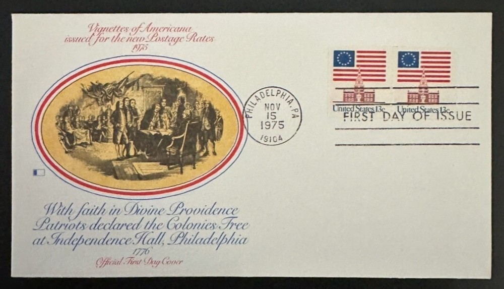 US #1625 Flag over Independence Hall, coil FDC