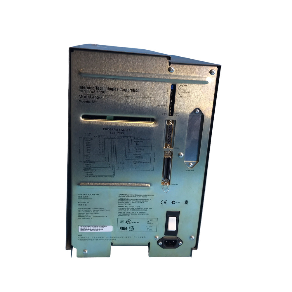FOR PARTS Intermec EasyCoder 4420 Thermal Barcode Label Printer UNTESTED #IS7876