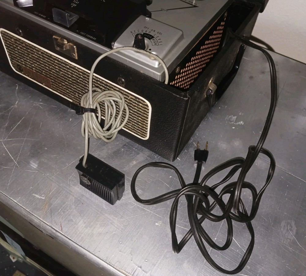 WEBCOR Portable Reel to Reel. TESTED! READ!!!