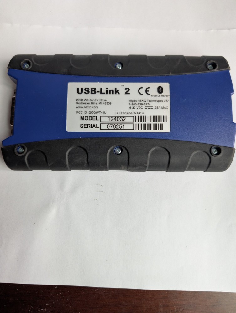 Nexiq USB Link 2 OBD2 Scanner