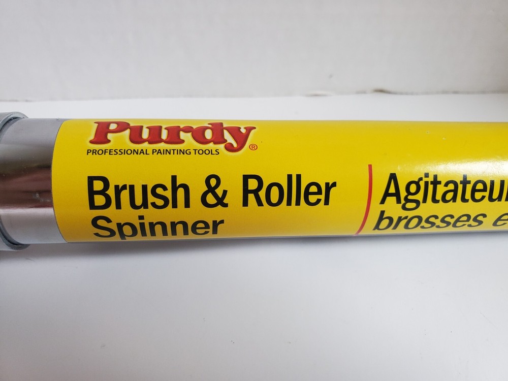 Purdy Cleaning Tools Brush and Roller Spinner Tool, Silver NEW