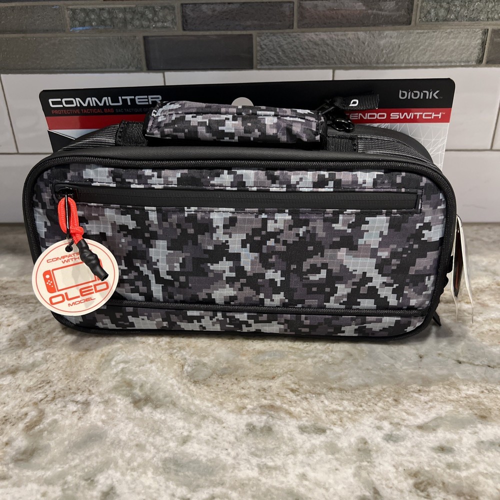 PE Commuter Camo Bag for Nintendo Switch
