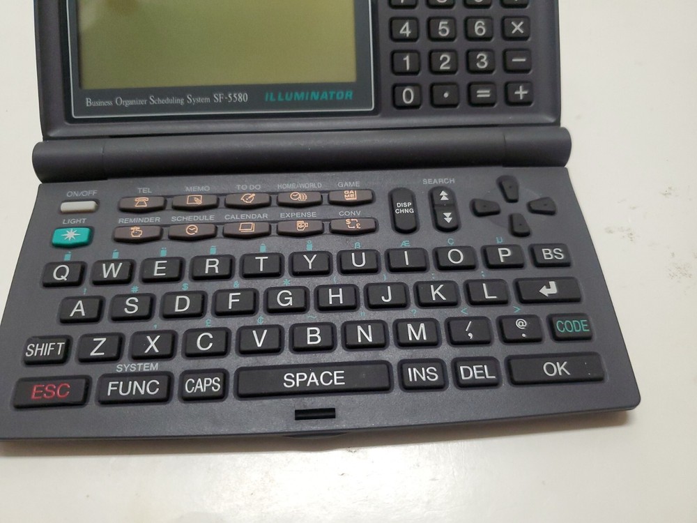 Casio Business Organization Scheduling System SF 5580 128KB
