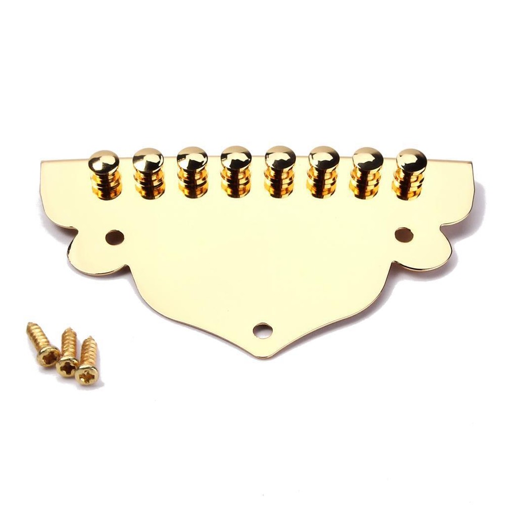 8 String Mandolin Tailpiece with Mounting Screws for