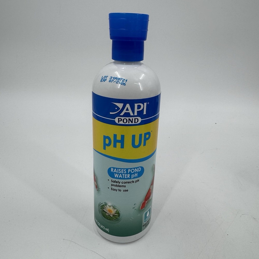 API POND pH UP Pond Water pH Raising Solution 16-Ounce Bottle