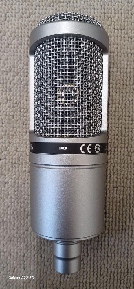 AUDIO-TECHNICA Condenser Microphone AT2020 Used