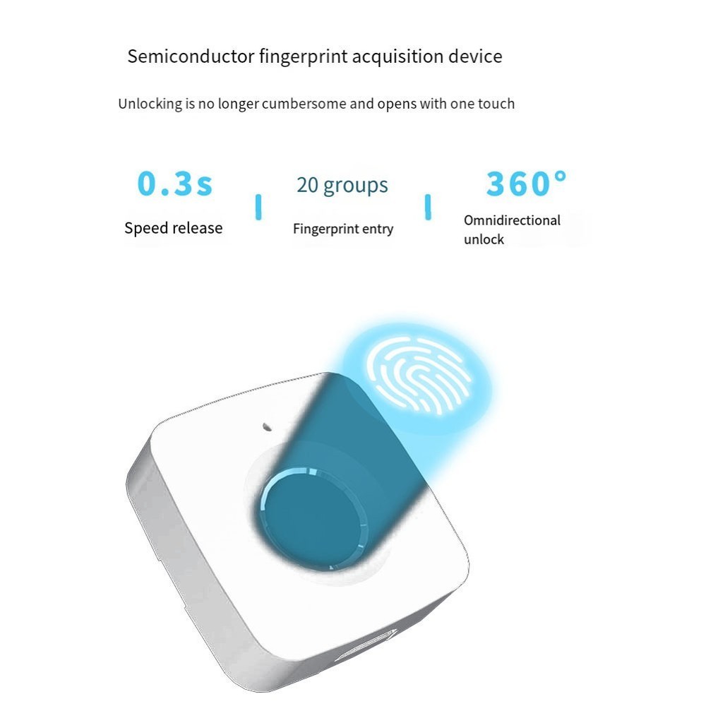 Efficient Fingerprint Drawer Lock with Administrator Features Available