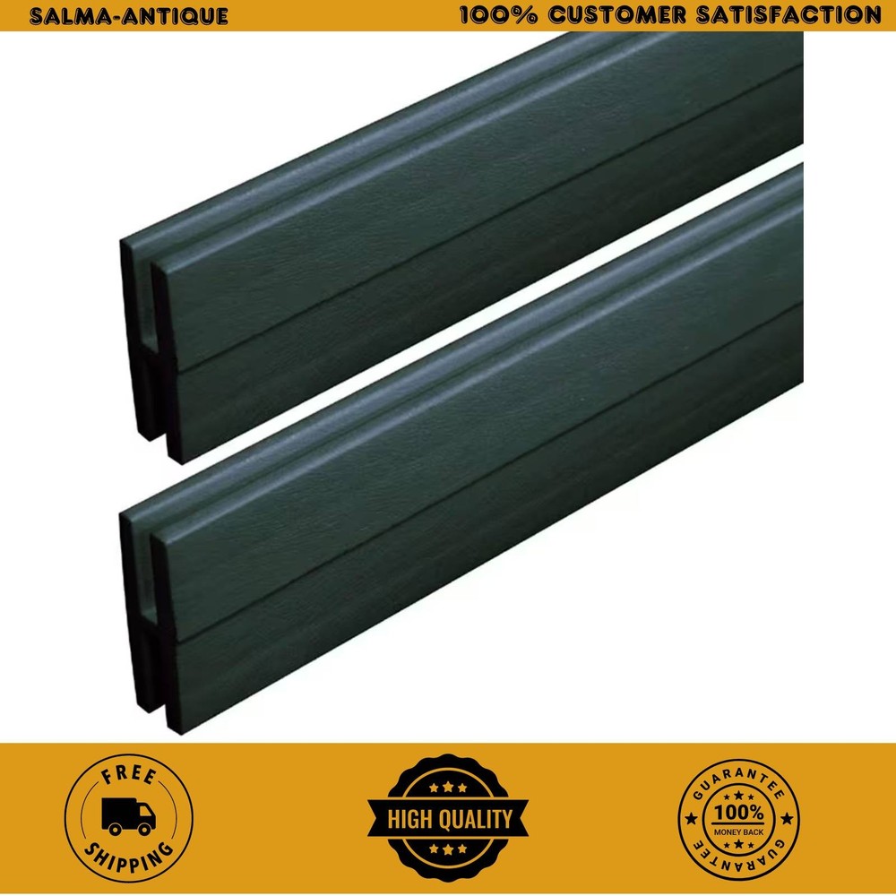 4 Ft. Green Vinyl Lattice Divider (2-Pack)