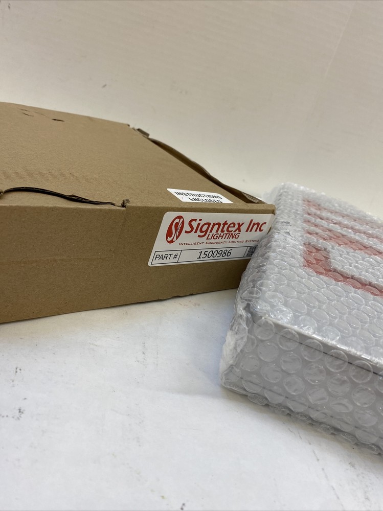 Signtex Inc Lighting Emergency Exit Sign 1500986 NEW