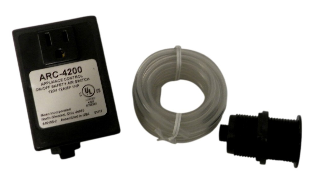 Moen ARC-4200 Garbage Disposal Air Switch Controller Base Single Outlet Only