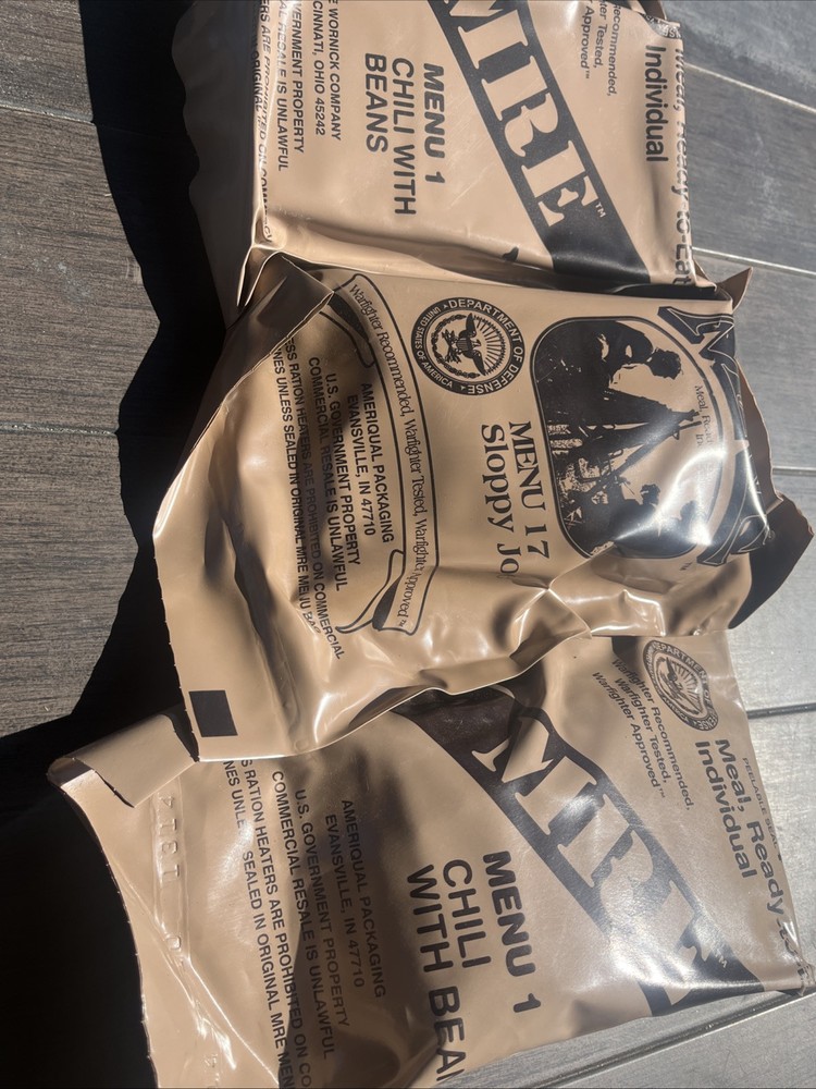 MRE Meals Ready to Eat Military Grade