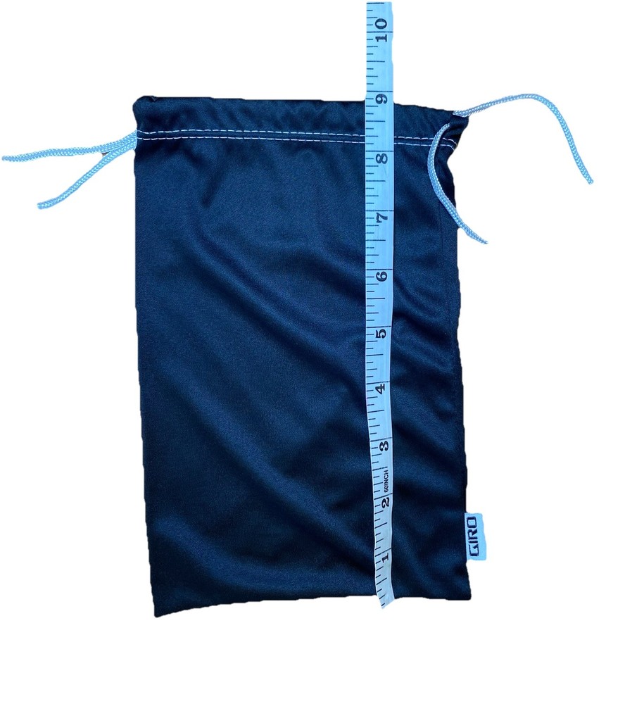 Giro Small Black drawstring bag 9”x5.5"