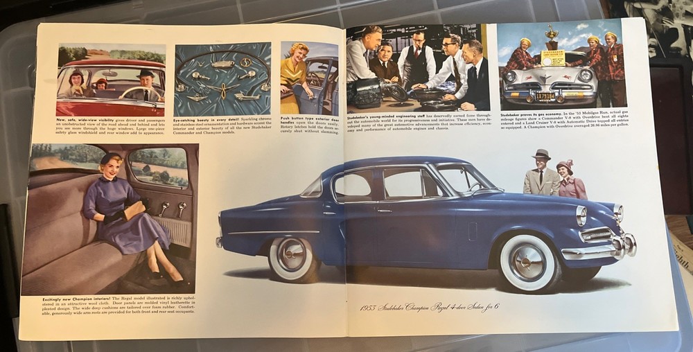 1953 Studebaker Brochure Commander Starliner Champion Starlight Coupe Original
