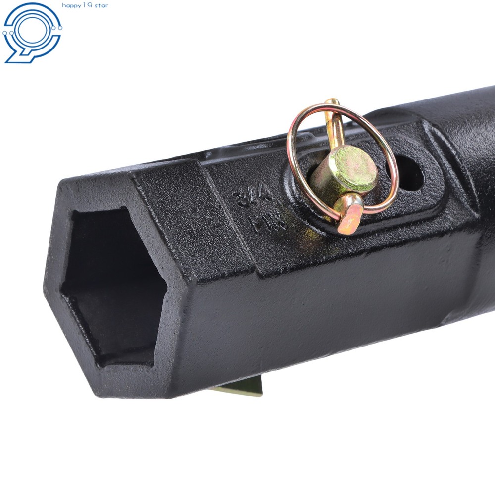 2" Hex Coupler 12" x 48" Earth Drill Bit for Post Hole Digging