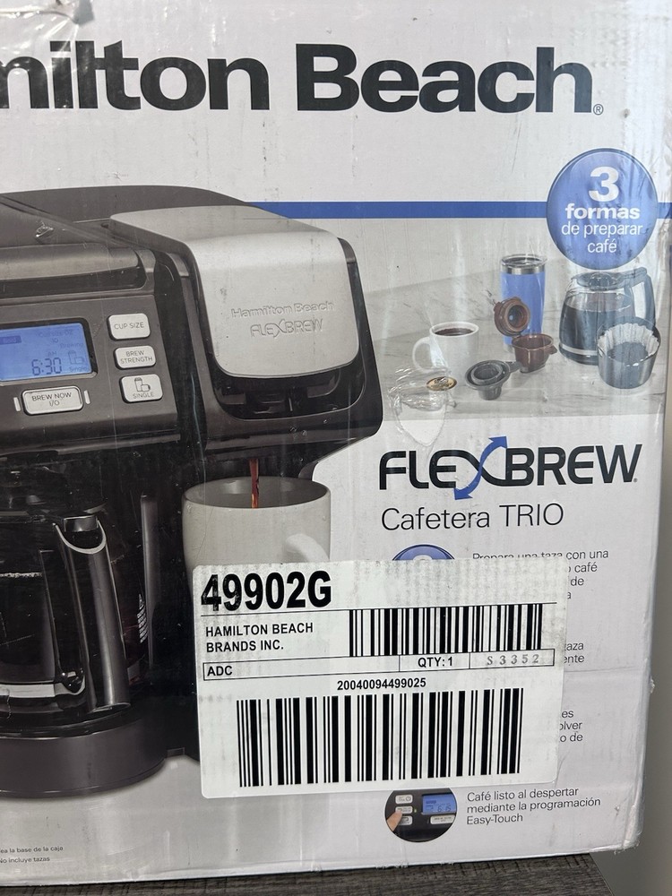 Hamilton Beach FlexBrew 2-Way Coffee Maker - Black New