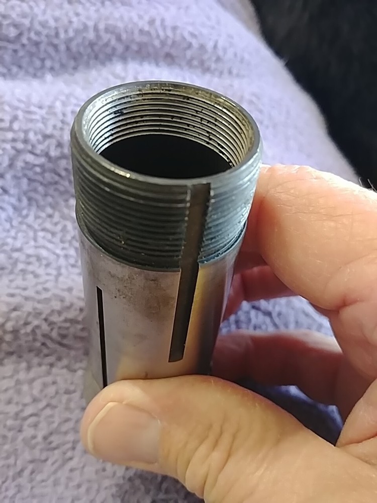 7/16" Hardinge 5C Round Collet External & Internal Threads