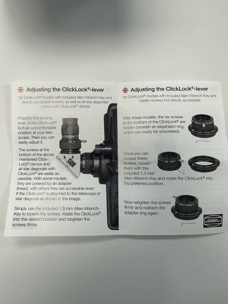 93653-A 1.25-Inch Visual Back Metal Adapter (Black)