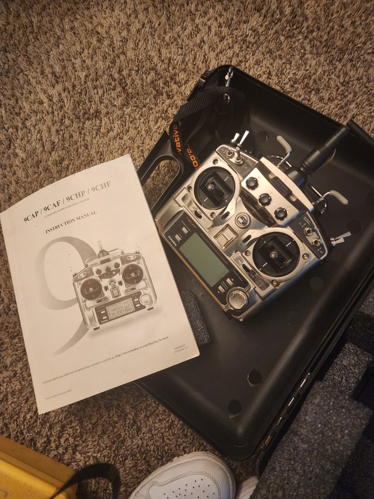 Futaba T9CAP PCM1024 Computerized Airplane System 2.4GHz