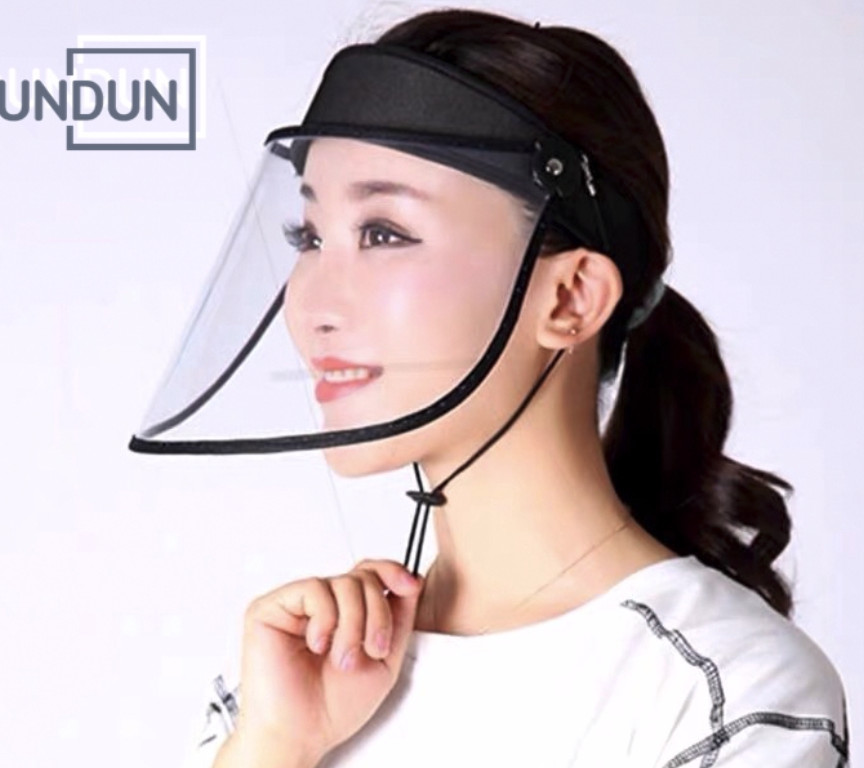 2 Face Visor / Face Shield Protetive Adjustable Face Shield with Headband Clear