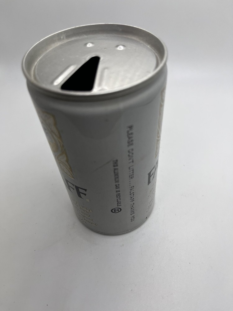 Falstaff Empty Beer Can 12oz Vintage Pull Tab